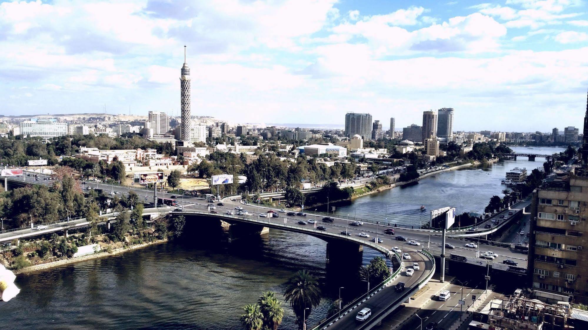 Nile Boutique Hotel At Nile Plaza Giza Bagian luar foto